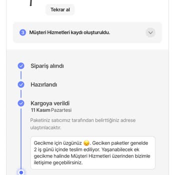 Kayıp Kargo Ve Çözüm Bulamayan Müşteri Hizmetleri