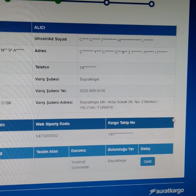 Sürat Kargo'nun Köylere Dağıtım Sorunu