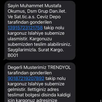Sürat Kargo'nun Dağıtım Alanı Mağduriyeti
