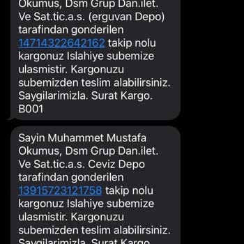 Sürat Kargo'nun Dağıtım Alanı Mağduriyeti