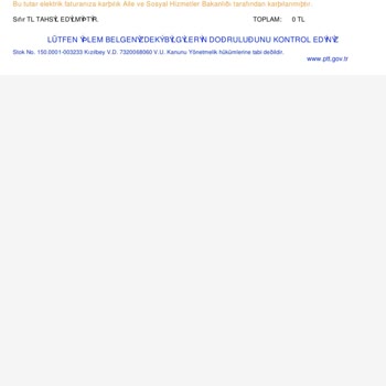 Yanlış Fatura Tutarı Ve İnceleme Talebi
