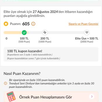 Trendyol'da Puan Kazanma Ve İndirim Sorunu