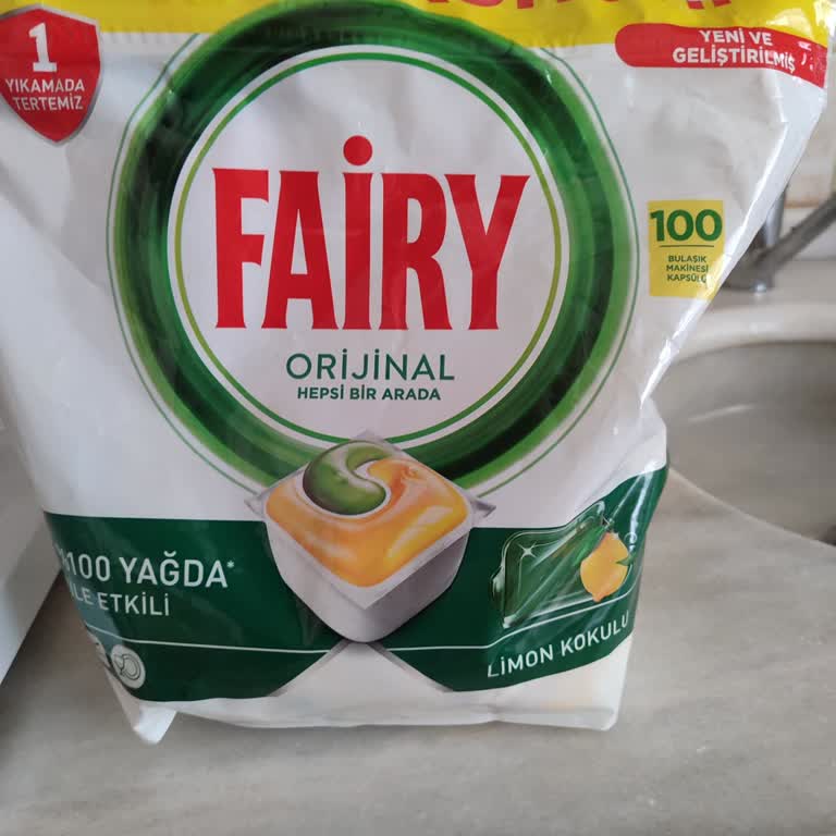 Fairy Bulaşık Tabletleri Beklentileri Karşılamıyor