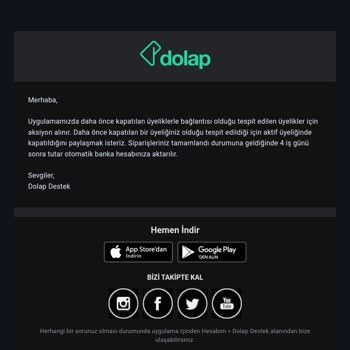 Hesap Askıya Alındı, Ödeme Yapılmadı