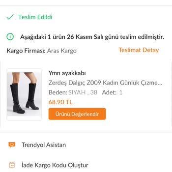 Trendyol Kayıp Sipariş Sorunu!