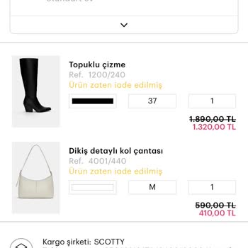 Teslim Edilmeyen Ürün Ve İlgisiz Müşteri Hizmetleri