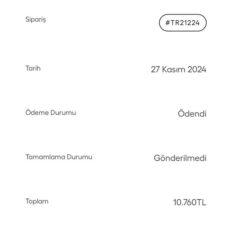 Siparişin Teslim Edilmemesi Ve İletişim Eksikliği