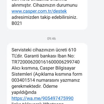 Garanti Sürecinde Çözülmeyen Arıza Ve Ek Ücret Talebi
