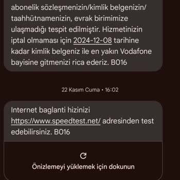 Vodafone'un Bitmeyen Evrak Sorunu