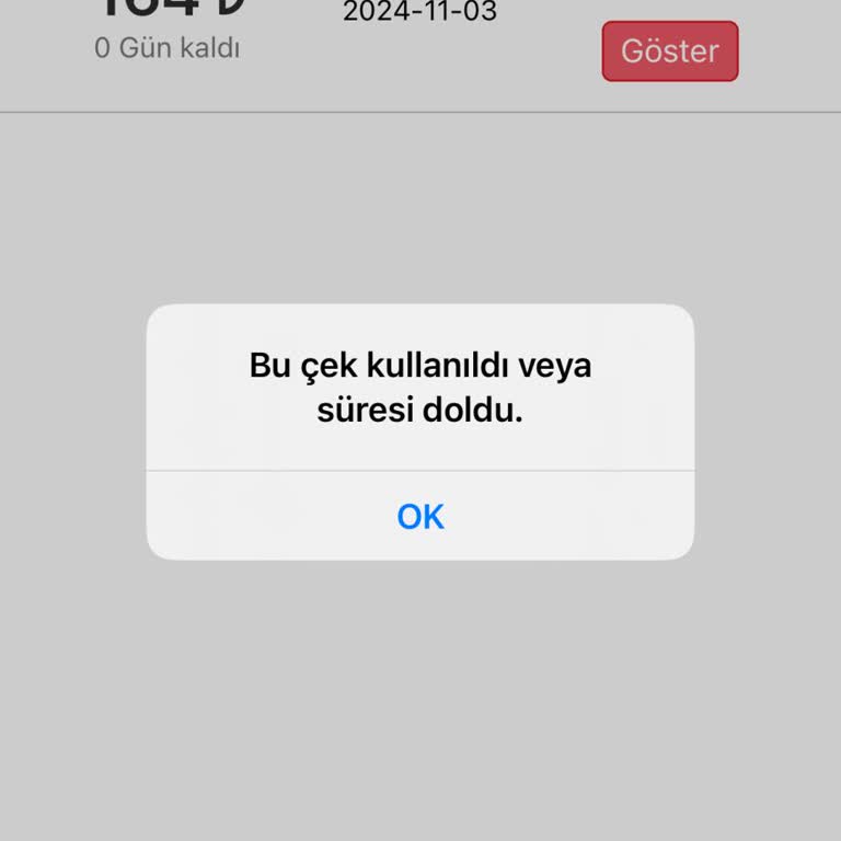 Uygulamada Kaybolan Birikimlerle İlgili Sorun
