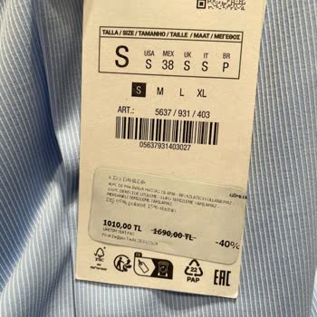 Zara Mağazasında Etiket Fiyatı Sorunu Ve Müdürün Tutumu