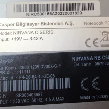 C600 Serisi Cihazlarda Sürekli Arızalar Ve Yetersiz Servis Desteği