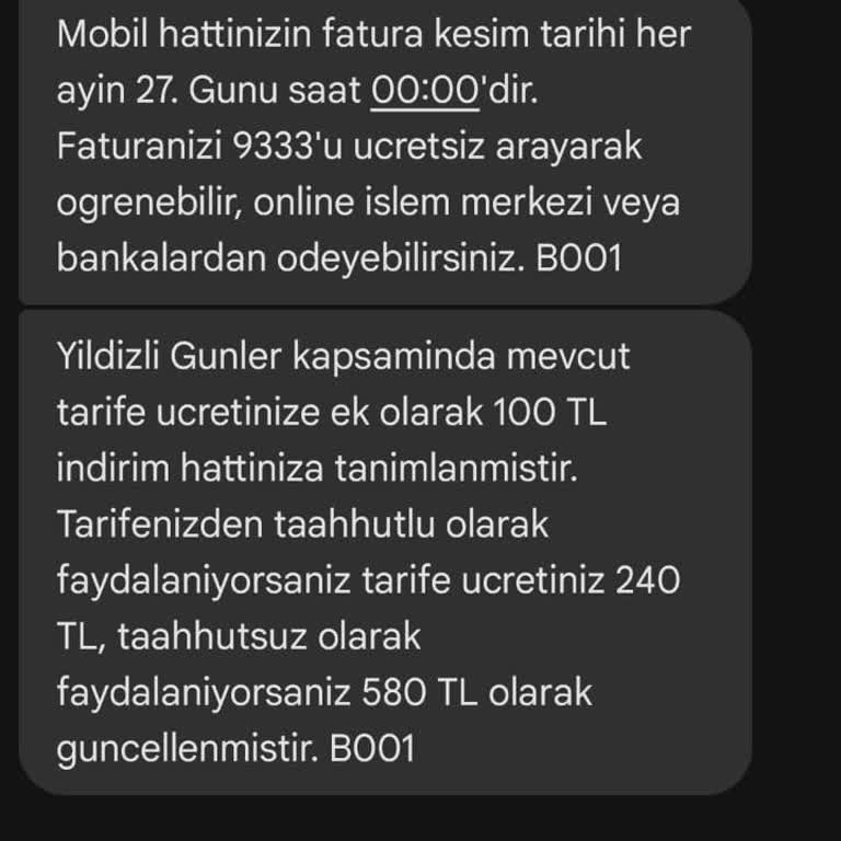 Yanıltıcı Fatura Ve Eksik İndirim Sorunu