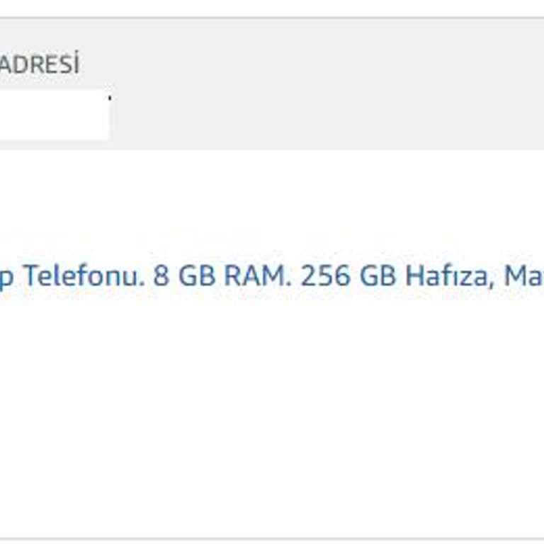 Amazon'dan Sipariş Ettiğim Telefonun Kargoya Verilmemesi Ve Müşteri Hizmetlerinin Yetersizliği