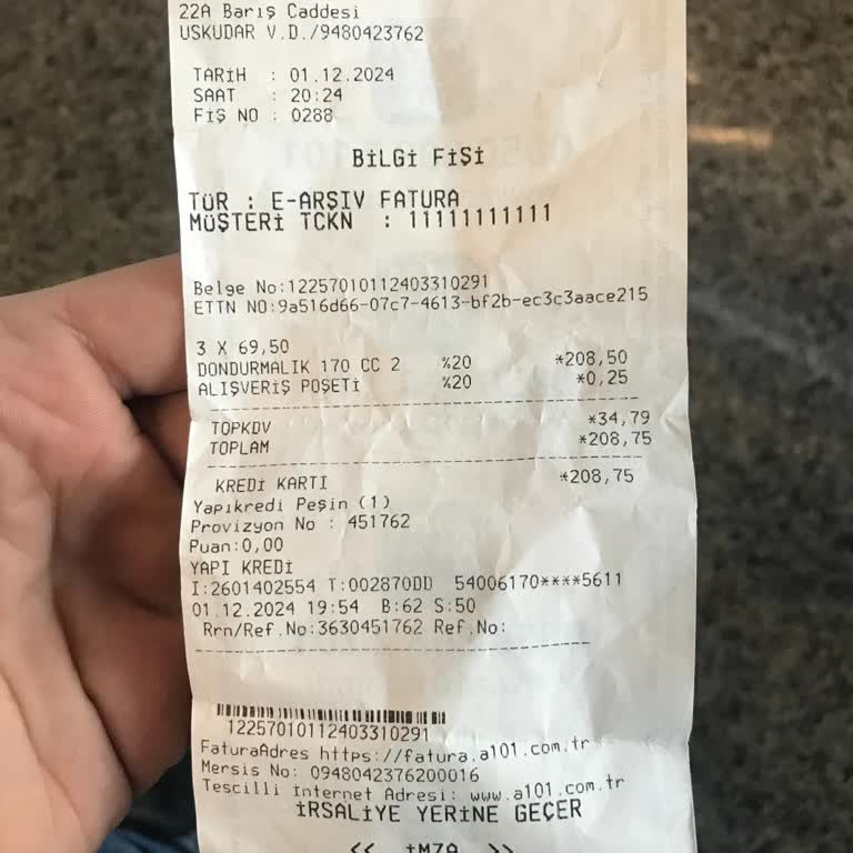 Kasiyer Hatası Yüzünden Fazla Ürün Alımı