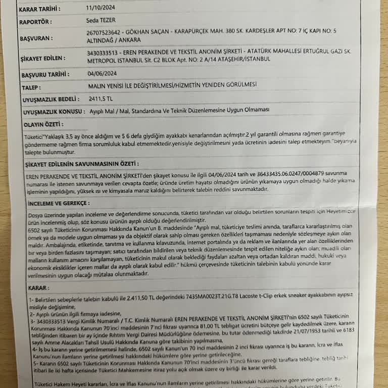 İade Ve Değişim Sürecinde Sorunlar