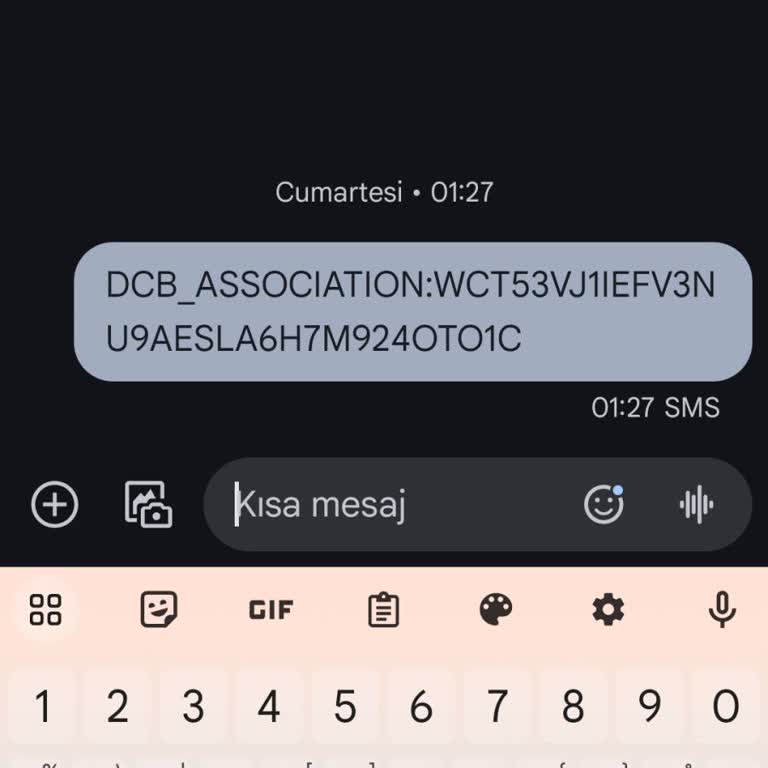 Bilgim Dışında Gönderilen Mesajlar