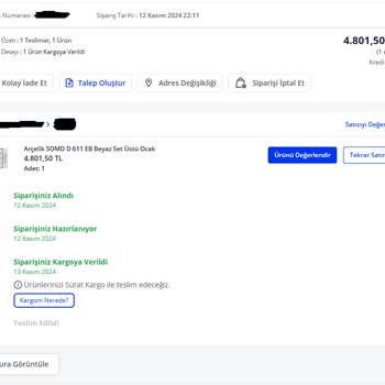Teslim Edilmeyen Ürün Ve İade Sürecindeki Sorunlar