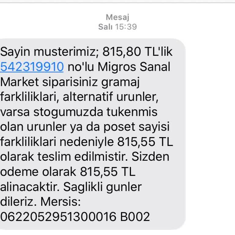 Migros Sanal Market İndirim Sorunu