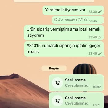 İptal Talebine Yanıt Alamamak