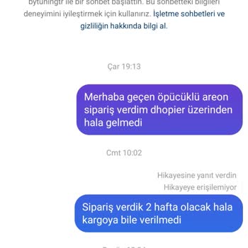 Siparişim Nerede? Cevap Bekliyorum!