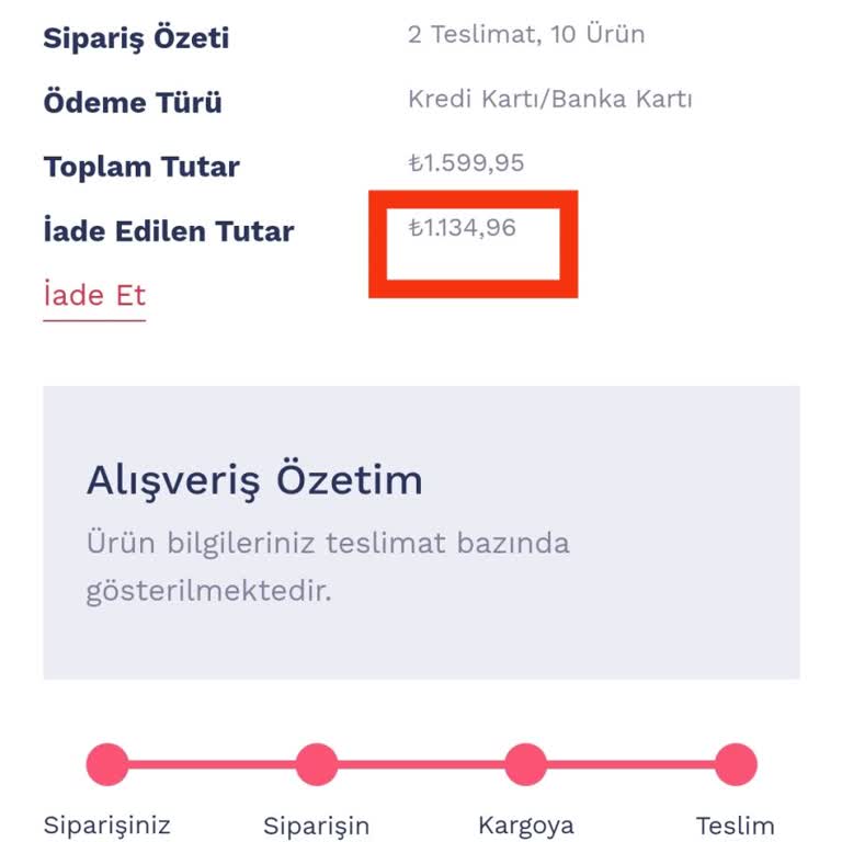 Penti'den Eksik Teslimat Ve Fiyat Artışı Mağduriyeti