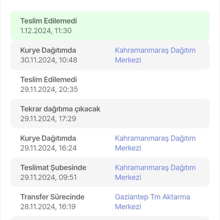 Kahramanmaraş'ta Kaybolan Kargo Ve Müşteri Hizmetleri Mağduriyeti