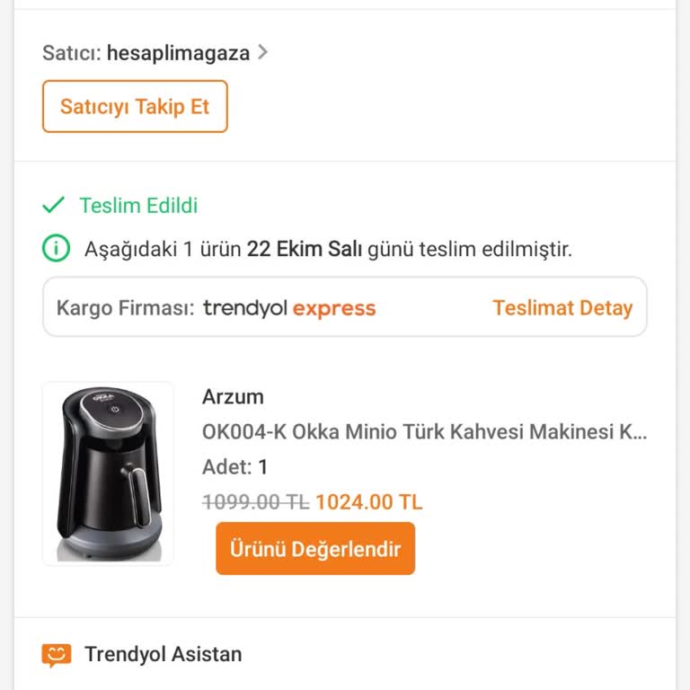 Arzum Okka Makinesi Hayal Kırıklığı