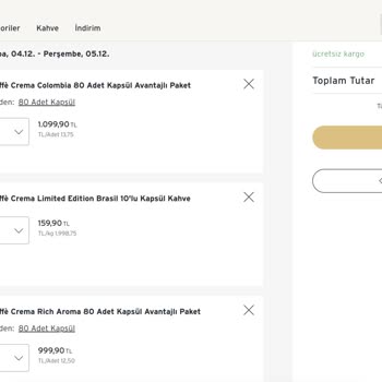 Tchibo İndirimlerinde Yanıltıcı Uygulamalar