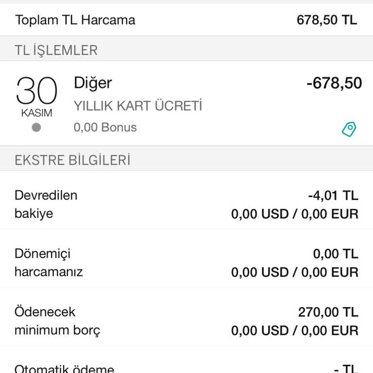 Yıllık Üyelik Ücretinin İptali Talebi