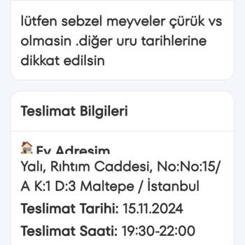 Yanlış Adrese Teslimat Ve İade Sorunu