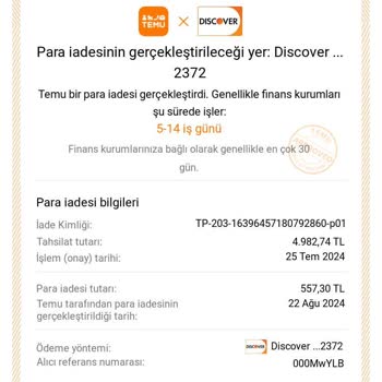 Ziraat Bankası'nda İade Sorunu