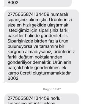 İptal Edilen Sipariş Ve Taksit Sorunu