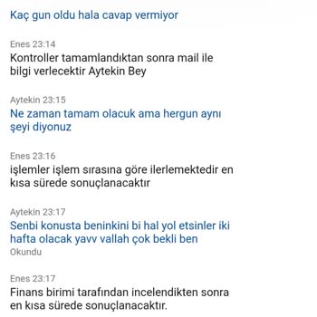 Hesap Onayı Sürecinde Sürekli Gecikme