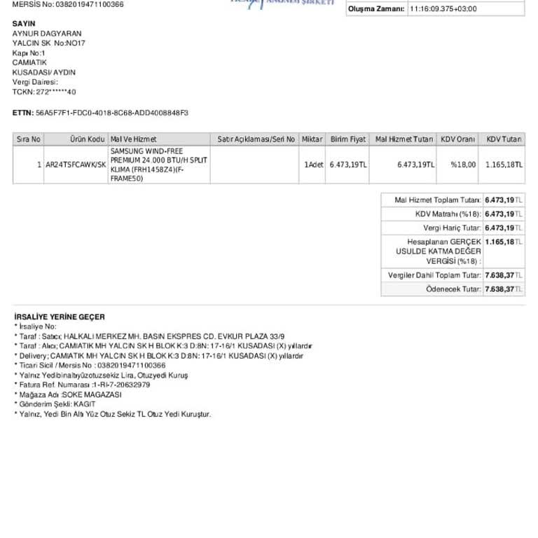 Samsung Klima Arızası Ve Garanti Sorunu