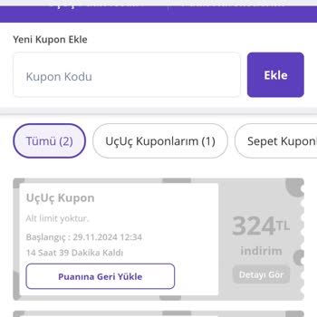 Getir Kuponlarım Onay Sorunu Nedeniyle Kullanılamıyor