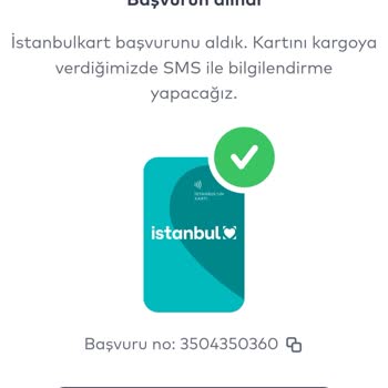 İstanbul Kart Siparişim Nerede?