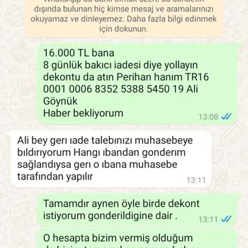 Güvenilmez Firma Ve Hijyen Sorunları