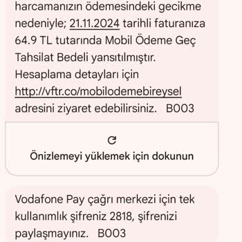 Yanlış Mobil Ödeme Bedeli Mağduriyeti