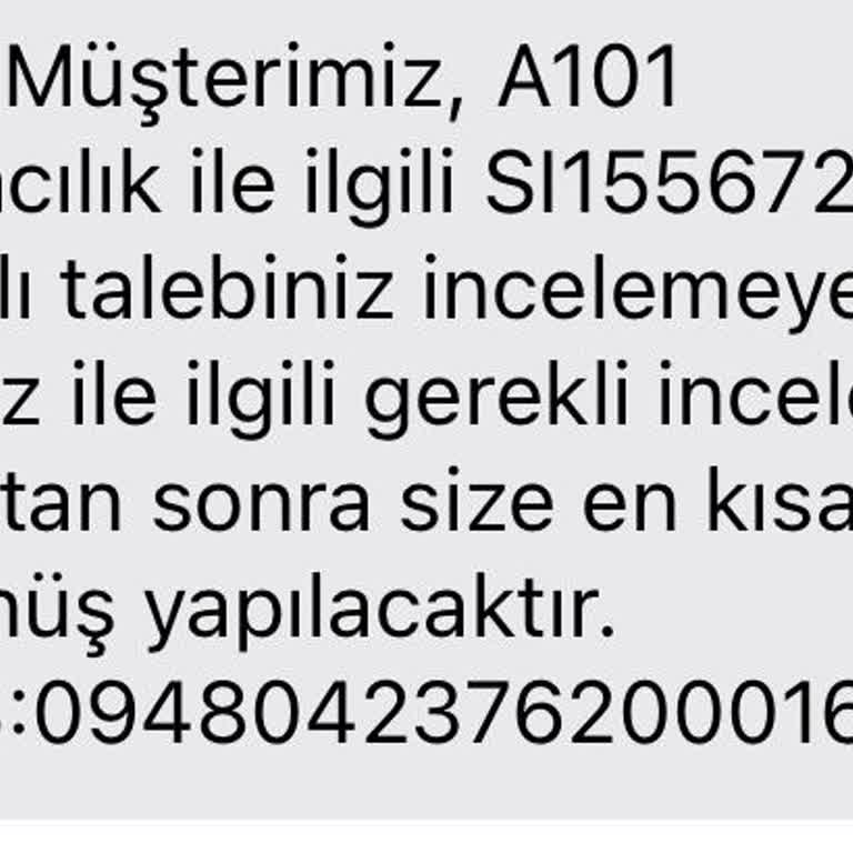 Teslim Edilmeyen Ürün Ve Yetersiz Müşteri Hizmeti