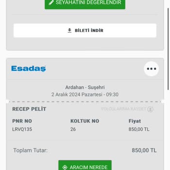 Obilet Müşteri Hizmetleri Ve İade Sorunu