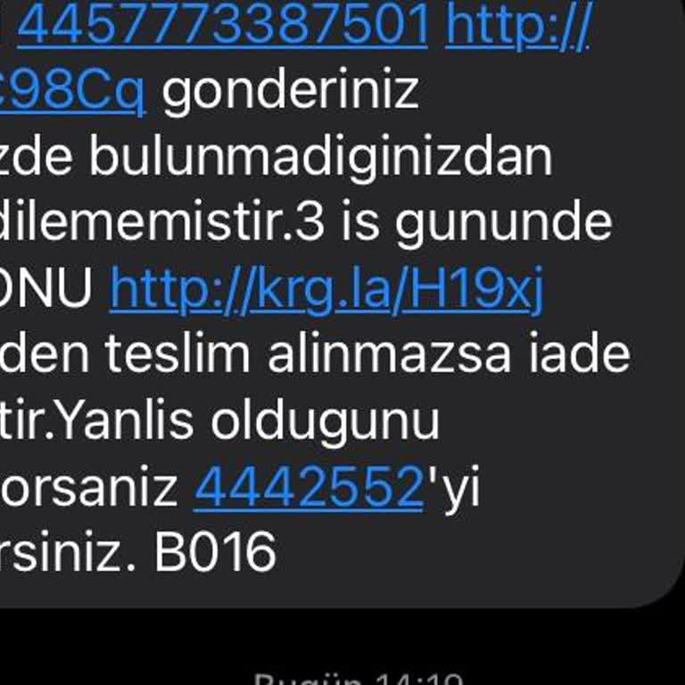 Aras Kargo Şubesinin İletişimsizliği Ve Dağıtım Sorunu
