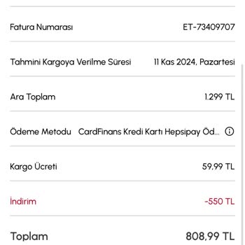 Teslim Edilmeyen Ürün Ve İletişim Sorunları