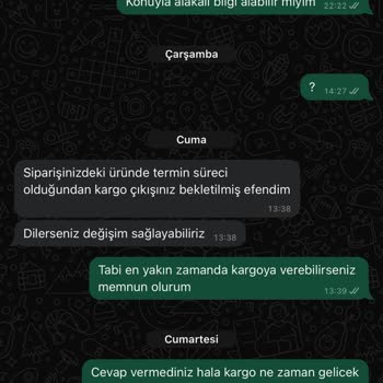 Siparişim Onaylandı Ama Hala Kargoya Verilmedi