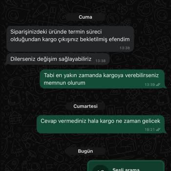 Siparişim Onaylandı Ama Hala Kargoya Verilmedi