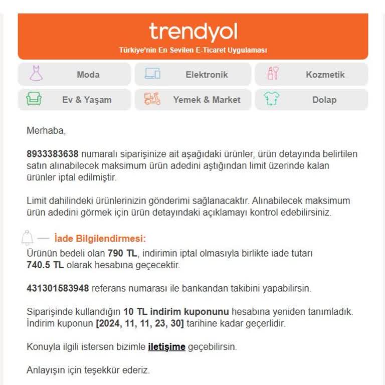 İade Yapılmadı: Banka Ve Trendyol Arasında Kaldım