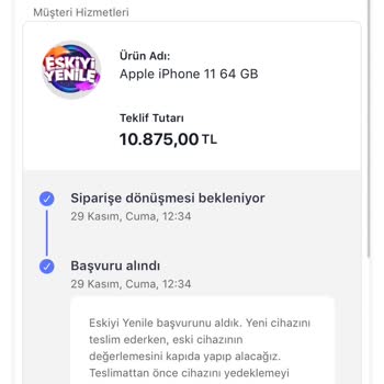 Hepsiburada Eskiyi Yenile Sürecinde Teslimat Sorunu