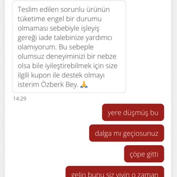 Yere Düşen Sipariş Ve İade Sorunu