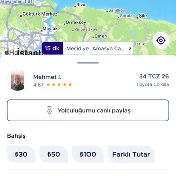 BiTaksi Uygulaması Ve Şoförle Yaşanan Mağduriyet
