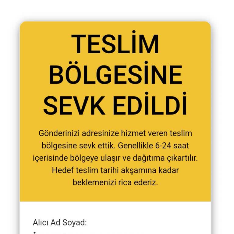 Teslim Edilmeyen Kartla Kaçan Fırsatlar
